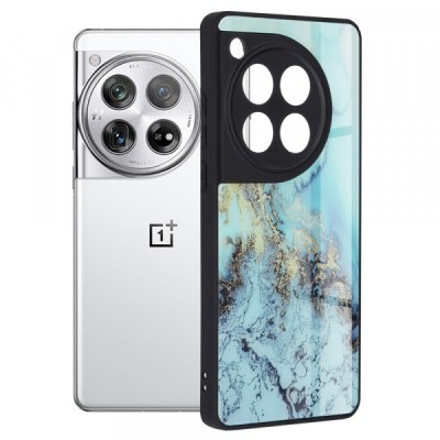 Husa pentru OnePlus 12, Techsuit, Glaze, Bleu foto