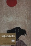 Crow With Red Sun Midi Lined Notebook - Alistair Bell Collection | Paperblanks
