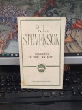 R.L. Stevenson, Seniorul de Ballantrae, Clasicii Literaturii Universale, București 1967, 002