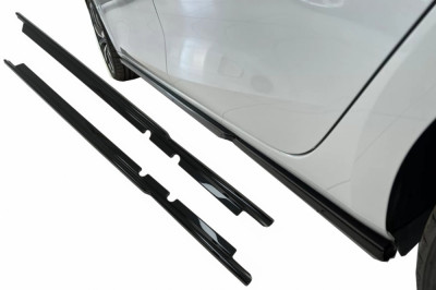 Extensii Praguri Laterale compatibil cu Seat Leon Mk4 (2020-up) Negru Lucios SSSTLEMK4 foto