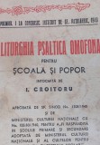 LITURGHIA PSALTICA OMOFONA pentru Școală și Popor I. CROITORU