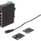 Switch Ethernet 5 Porturi 12-48VDC LNX-C500