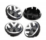 Plăcuțe cu emblemă Volkswagen 65 mm Set de 4 piese