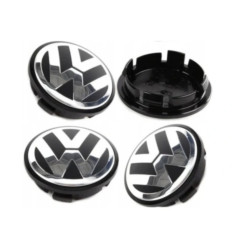 Plăcuțe cu emblemă Volkswagen 65 mm Set de 4 piese