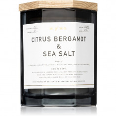Makers of Wax Goods Citrus Bergamot & Sea Salt lumânare parfumată 321 g