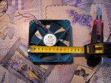 Ventilator PC cu latura de 12 cm, alimentare 12V DC