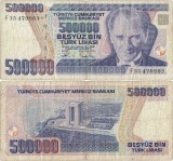 1994 , 500,000 turkish lira ( P-208c ) - Turcia