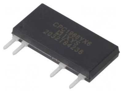 Releu Semiconductor 50mA 600VAC THT SIP4 foto