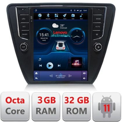 Navigatie Skoda Octavia 3,Qled 9.7&quot;,,8 Core 3+32 4G Hdd,4G,DSP,Carplay,Bluetooth CarStore Technology