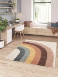 Covor Belgian, Sydney 52284, Crem/Multicolor, 160x213 - 80x150 cm