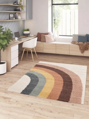 Covor Belgian, Sydney 52284, Crem/Multicolor, 160x213 - 120x170 cm foto