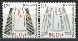 Moldova 2015 Mi 911/12 MNH - Ia - element al portului naţional, Nestampilat