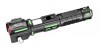 Lanternă Aluminiu cu LED Laser 30W, &Icirc;ncărcare USB, Acumulator 18650, Lampă COB și Alarmă 105dB, Ciocan de Urgență și Cutter