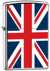 Bricheta Zippo United Kingdom Flag 7961 foto