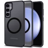 Husa MagSafe pentru Samsung Galaxy A55 5G A556, Tech-Protect, Magmat, Neagra