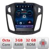 Navigatie Ford Focus 3 tip tesla radio gps internet 8 Core 3+32 4G carplay android auto kit-tesla-150+LITE-9.7-3+32 CarStore Technology
