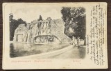 (121) CARTE POSTALA UNGARIA - BUDAPESTA - MARGARETHEN-INSEL - CASCADA - 1903, Circulata, Printata