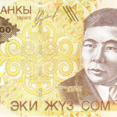 Bancnota Kyrgyzstan 200 Som 2004 - P22 UNC