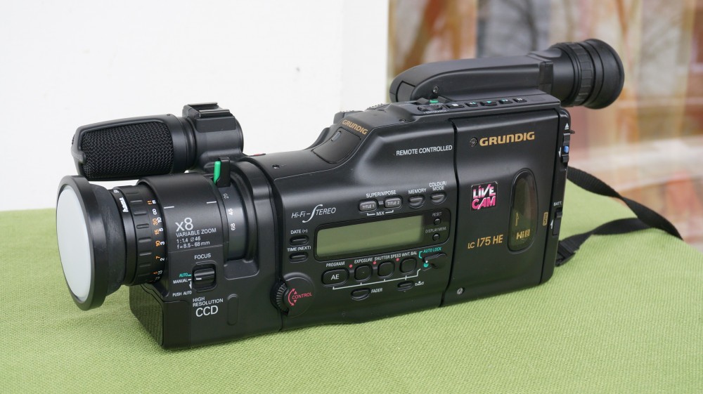 Camera video Hi8 Grundig LC175 stereo Hi-Fi DEFECTA, Mini DV, CCD ...
