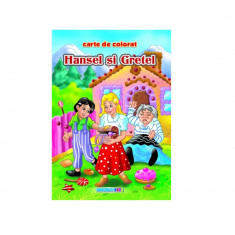 Hansel si Gretel, Carte de Colorat B5