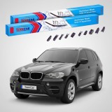 Cumpara ieftin Ștergătoare BMW X5 (E70) 2006-2011 | Set Față Flat Premium &ndash; TeamCar&reg;