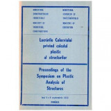 Colectiv - Lucrarile Colocviului privind calculul plastic al structurilor - vol. III - 107555