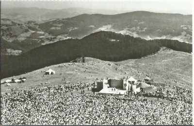 AMS# - ILUSTRATA/VEDERE MUNTII APUSENI. PE MUNTELE GAINA NECIRCULATA RPR foto
