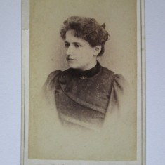 Fotografie pe carton 105 x 65 mm Jules Hellwig-Roman circa 1900
