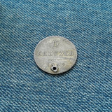 3m - 6 Kreuzer 1849 Austria / argint / moneda cu gaura pentru salba, Europa