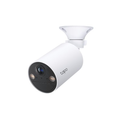 CAMERA IP Exterior cu acumulatori TP-LINK, IP66, dist. IR 15 m, tip lentila fixa 3.15 mm, 3 Mpx rezolutie 2K, RJ-45 + wireless, microfon, carcasa plas foto