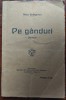 ARTUR ENASESCU - PE GANDURI (VERSURI / POEZII) [unicul volum antum, 1920]