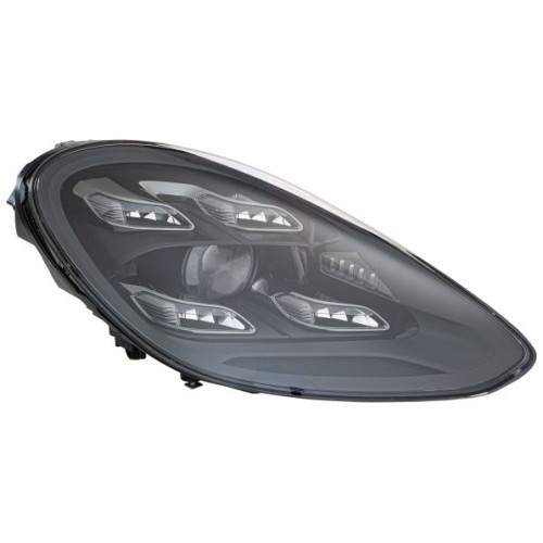 Far Porsche Panamera, 09.20, partea Dreapta, cu sistem iluminat in curba; cu functie mascare faruri faza lunga; cu lumina timp de zi tip LED;