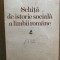 Schita de istorie sociala a limbii romane - Acad. Al. Rosetti 1982
