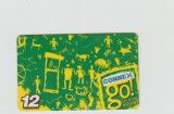 bnk card Romania - Connex - Reincarcare Go! Cave Paintings 12 - Col:RO-CON-REF-0017E