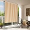 vidaXL Jaluzea rulou de exterior portocaliu/alb 200x270 cm textil/oțel 368771