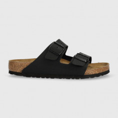 Birkenstock papuci Arizona barbati, culoarea negru, 1026437