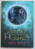 TANARUL SHERLOCK HOLMES , NORUL MORTII de ANDREW LANE , 2017 * PREZINTA PETE SI URME DE UZURA