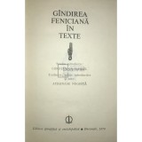 Gandirea feniciana in texte (Editia: 1979)