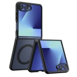 Husa Samsung Galaxy Z Flip7 Asteroid GSM PureFrost MagSafe, negru frost