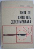 Ghid de chirurgie experimentala &ndash; V. Capatana, T. Giurgiu