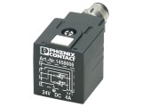 Adaptor conector valvă M12 tată, 5 pini, &icirc;n unghi, 4+PE