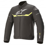 Geaca textil moto Alpinestars T-Sp S Wp, negru/fluo/galben, marime M