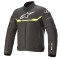 Geaca textil moto Alpinestars T-Sp S Wp, negru/fluo/galben, marime XL