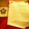 Ordinul Steaua RPR cl.IV ,argint ,cu brevet semnat Petru Groza ,acordat Col.Left