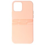 Husa Silicon iPhone 12 Pink Sand (High Copy) - Protectie Premium