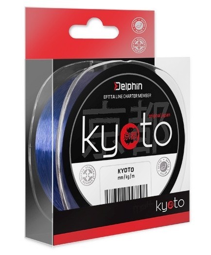 Monofilament Kyoto albastru 0,203 mm. / 200M - Delphin