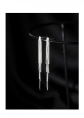 Cercei Argint Stil Celebritate &ndash; Bijuterie Femei, Look Elegant și Rafinat Cod