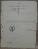 Document numire Comisar al Guvernului/ Ministerul Industriei, Cernauti 1929