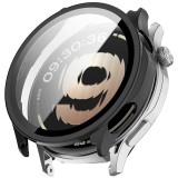 Husa + folie OnePlus Watch Lite Asteroid GSM Defense, negru, (Pachet 360&deg;)