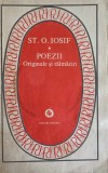 Poezii Originale și Tălmăciri - St. O. Iosif, Minerva 1983, 464 pagini, Beletristica, Poezie